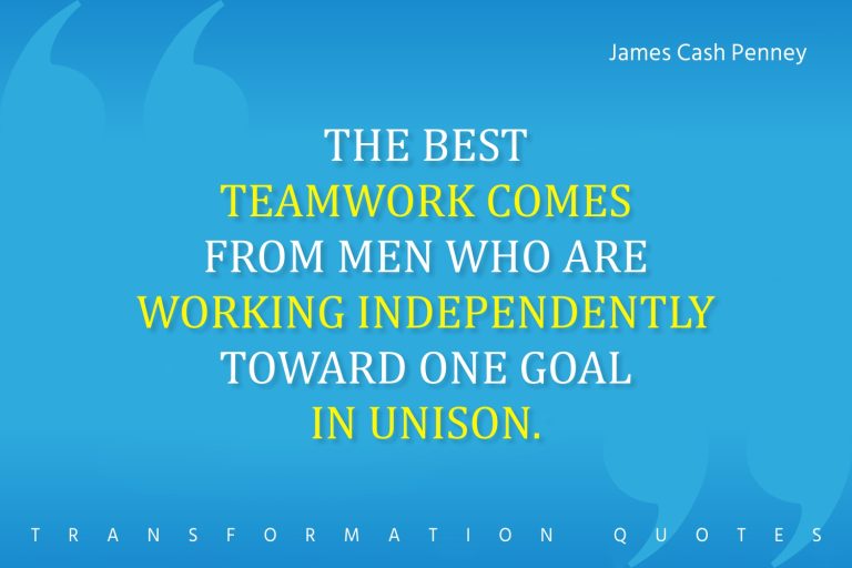 10 Teamwork Quotes That Will Inspire You | TransformationQuotes