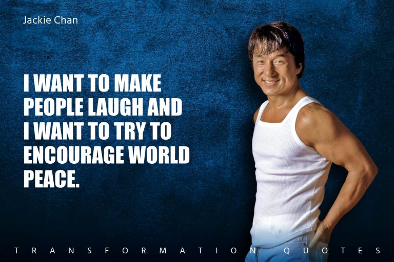 10 Jackie Chan Quotes That Will Inspire You | TransformationQuotes