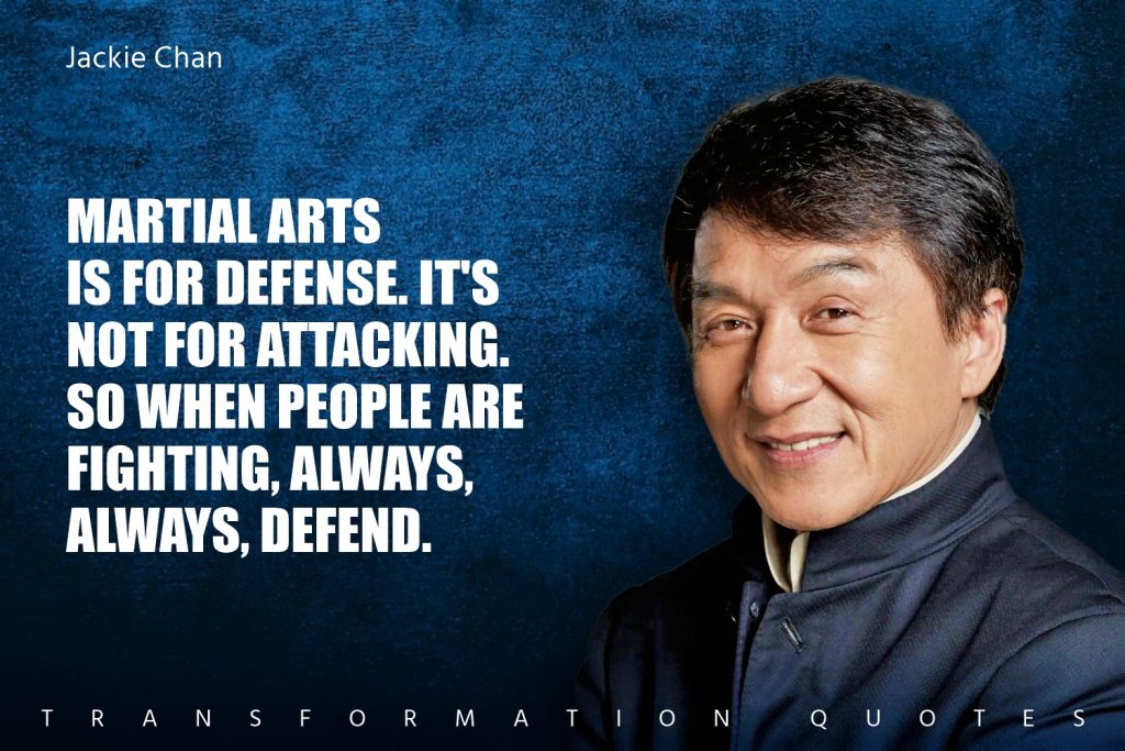 10 Jackie Chan Quotes That Will Inspire You | TransformationQuotes