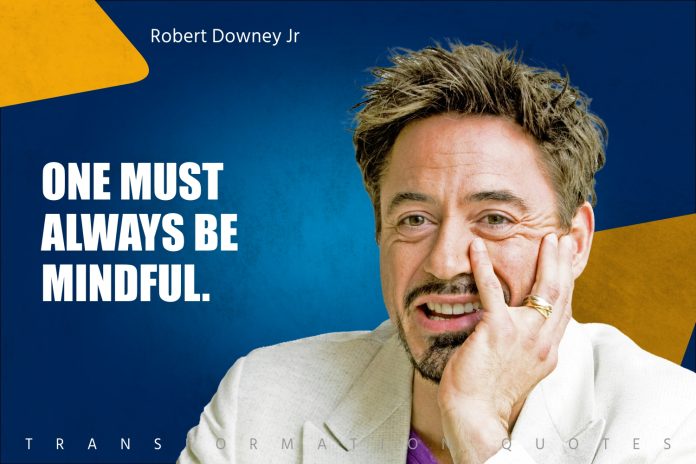 10 Robert Downey Junior Quotes That Will Inspire You | TransformationQuotes