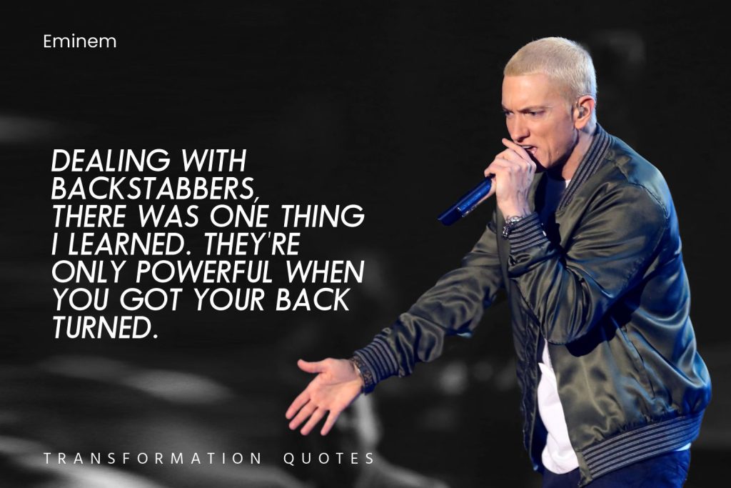 10 Eminem Quotes That Will Inspire You | TransformationQuotes